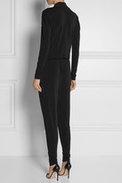 Thumbnail for your product : By Malene Birger Ulindas wrap-effect stretch-crepe jumpsuit
