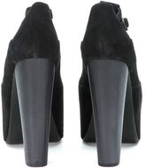 Thumbnail for your product : Jeffrey Campbell Foxy Suede Black Sandal