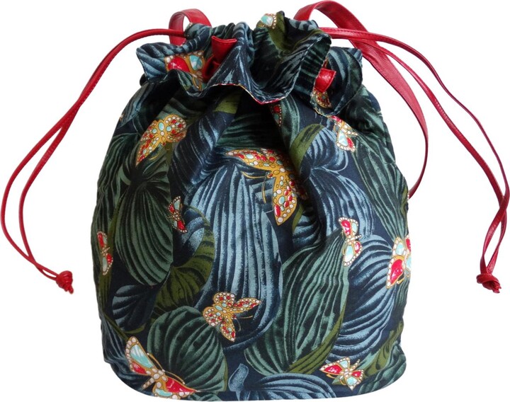 Bottega Veneta 1970s Rainforest Bucket Bag