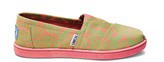 Thumbnail for your product : Toms Green paisley youth classics