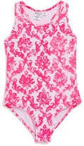 Thumbnail for your product : Milly Minis 'Fleur Mosaic' Racerback One-Piece Swimsuit (Little Girls)