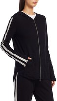 Thumbnail for your product : ATM Anthony Thomas Melillo Cotton-Blend Zip-Up Hoodie