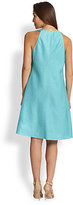 Thumbnail for your product : Eileen Fisher Linen Bias-Cut Dress