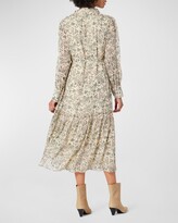 Thumbnail for your product : Joie Roussel Ruched Paisley-Print Midi Dress