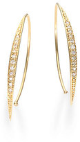 Thumbnail for your product : Mizuki Icicle Diamond & 14K Yellow Gold Pave Marquee Earrings