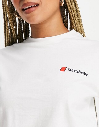 Berghaus 8000's long sleeve t-shirt in white