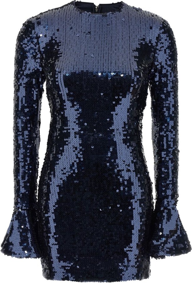 Rotate by Birger Christensen Sequin Embellished Mini Dress