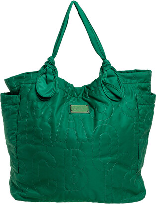 Marc by Marc Jacobs Green Nylon Large Pretty Tate Tote