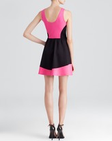 Thumbnail for your product : Aqua Dress - Sleeveless Color Block Ponte
