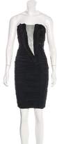 Thumbnail for your product : Thomas Wylde Ruched Mini Dress