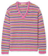 Marc Jacobs - Striped Cashmere Sweater - Pink