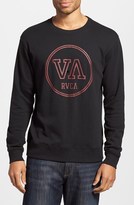 Thumbnail for your product : RVCA 'Fundamental' Trim Fit Fleece Crewneck Sweatshirt