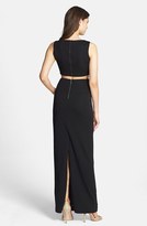 Thumbnail for your product : Nicole Miller Cutout Stretch Jersey Gown