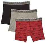 Thumbnail for your product : Lucky Brand Stretch Boxer Briefs - Pack of 3