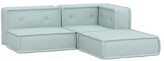 Thumbnail for your product : Pottery Barn Teen Cushy Lounge Sectional Set