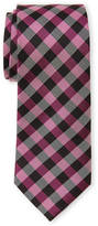 Thumbnail for your product : Pierre Cardin Silk Medium Check Slim Tie