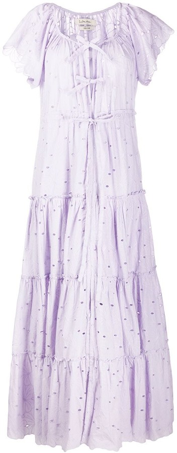 lavender maxi dress casual