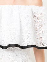 Thumbnail for your product : Carolina Herrera Off-Shoulder Lace Dress