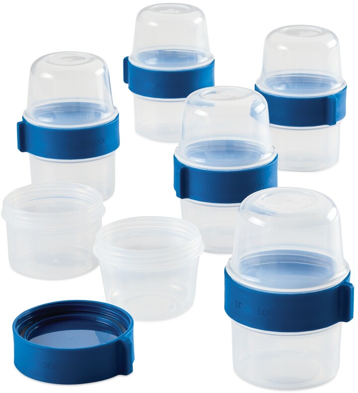 Lock n Lock Easy Essentials Twist Two Way Food Storage Container Set