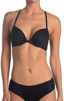 Thumbnail for your product : DKNY Lace Panel Snap Front Underwire Bra
