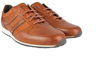 BOSS ORANGE Orland Leather Trainers