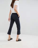 Thumbnail for your product : Gestuz Cori Striped Cropped Trousers