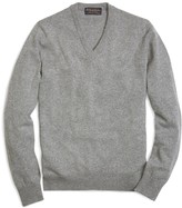 Thumbnail for your product : Brooks Brothers Cashmere V-Neck Sweater-Basic Colors