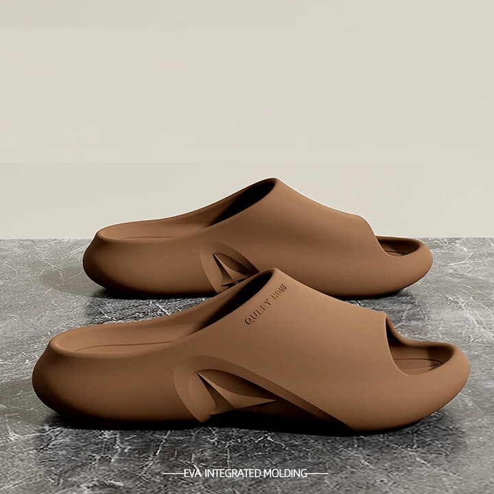 None 2025 Summer Men's EVA Non-Slip Sandals By - Casual Indoor Outdoor Beach Slippers with All-Day Comfort