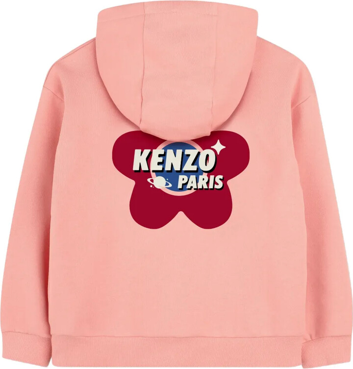 Floral-Print Hoodie