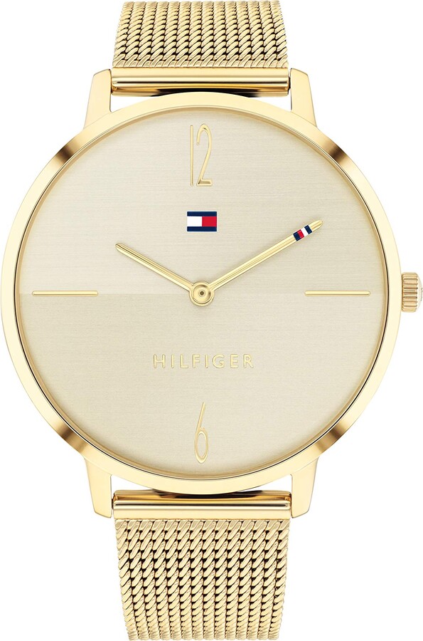 Tommy Hilfiger Gold Women's Watches | Shop the world's largest 