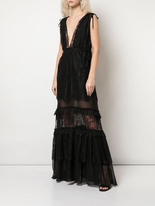 Alexis Umbria lace gown