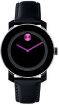 Thumbnail for your product : Movado 'Small Bold' Watch Berry/ Black