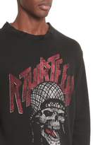 Thumbnail for your product : R 13 Battle Punk Graphic Sweatshirt