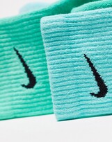 Thumbnail for your product : Nike Everyday Plus Cushioned 2 pack quarter sock in multi