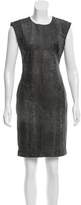 Thumbnail for your product : Kimberly Ovitz Embossed Leather Dress