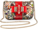Thumbnail for your product : Christian Louboutin Sweet Charity Small Python Crossbody Bag, Multi