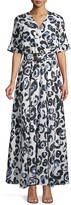 Thumbnail for your product : Lafayette 148 New York Agneta Belted Silk Dress