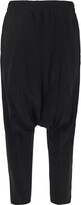Thumbnail for your product : Rick Owens Luxor Drawstring Cropped Trousers