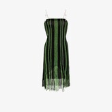 Fringe-Detail Camisole Dress 