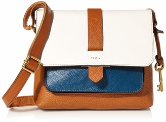 fossil blue handbag