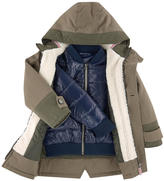 Thumbnail for your product : Jean Bourget Parka with a removable jacket