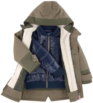 Jean Bourget Parka with a removable jacket