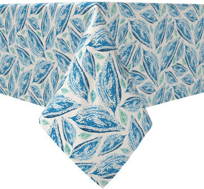 East Urban Home Rectangular Floral Cotton Twill Table Runner