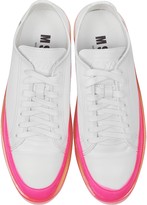 Thumbnail for your product : MSGM Fuchsia Floating Sneakers