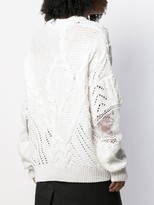 Thumbnail for your product : Almaz Lace Chest Panel Jumper