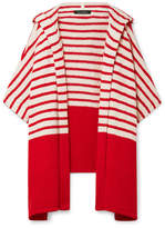 Thumbnail for your product : Tabula Rasa Jahan Striped Cotton-blend Terry Hooded Wrap