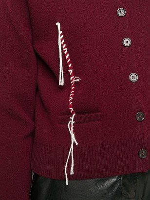Maison Margiela Twisted Thread Detail Cardigan