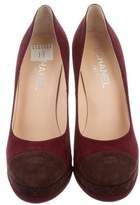 Thumbnail for your product : Chanel CC Platform Pumps w/ Tags