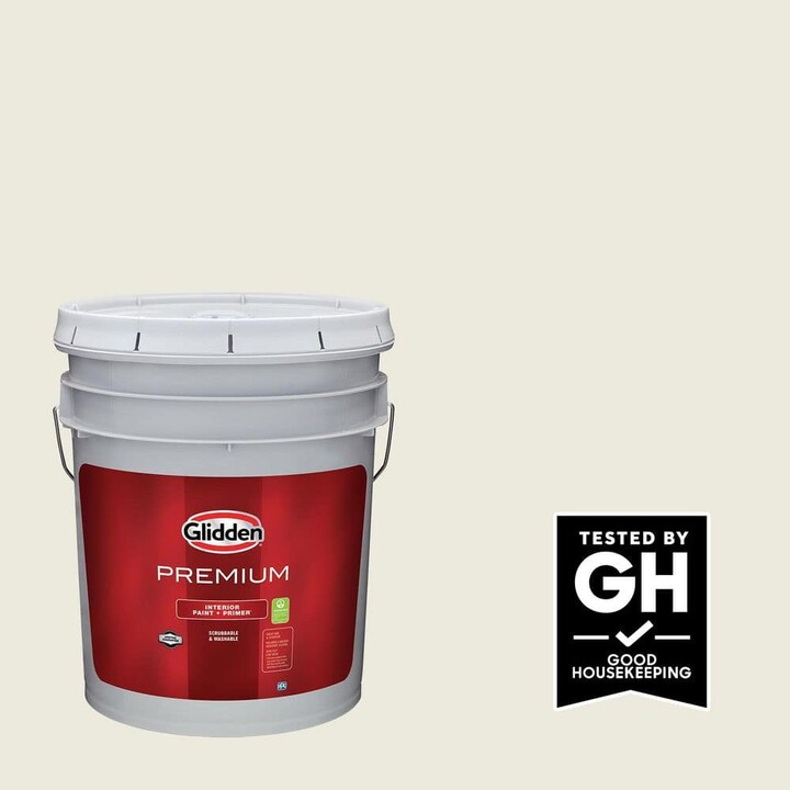 Glidden Premium 5 Gal. PPG18-09 Garlic Clove Semi-Gloss Interior Latex Paint