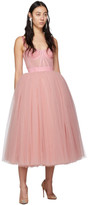 Thumbnail for your product : Dolce & Gabbana Pink Tulle Bustier Dress